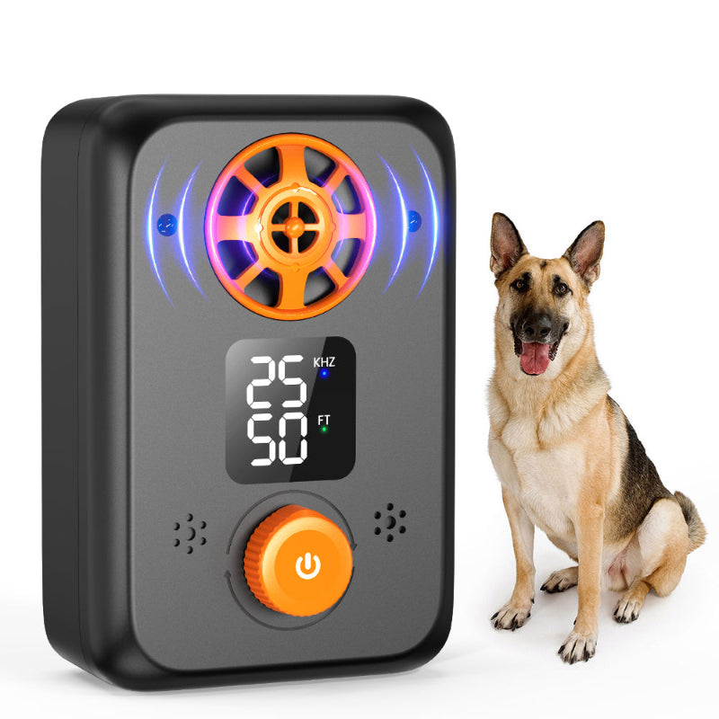 Ultrasonic Dog Bark Control Device with LED Display