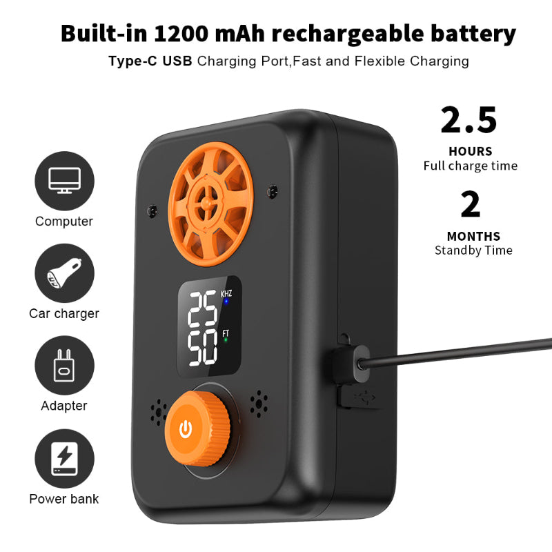 Ultrasonic Dog Bark Control Device with LED Display