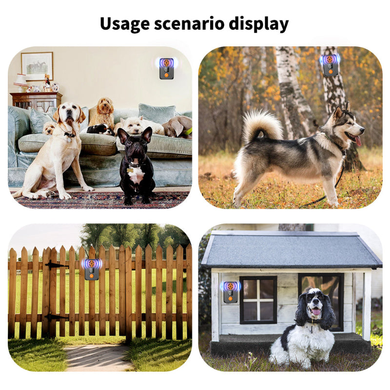 Ultrasonic Dog Bark Control Device with LED Display