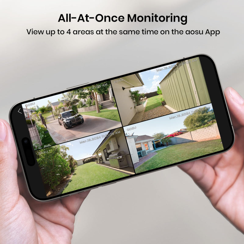Solar-Powered Security Camera
