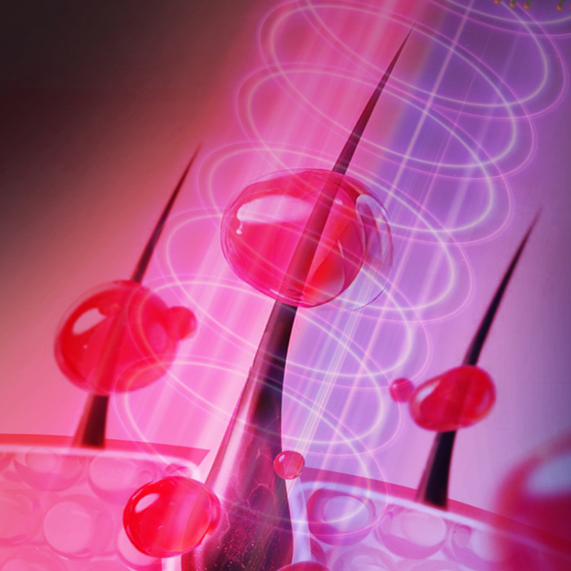 Red Light Scalp Massager with Vibration Therapy