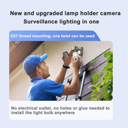 360° Smart Security Camera Bulb