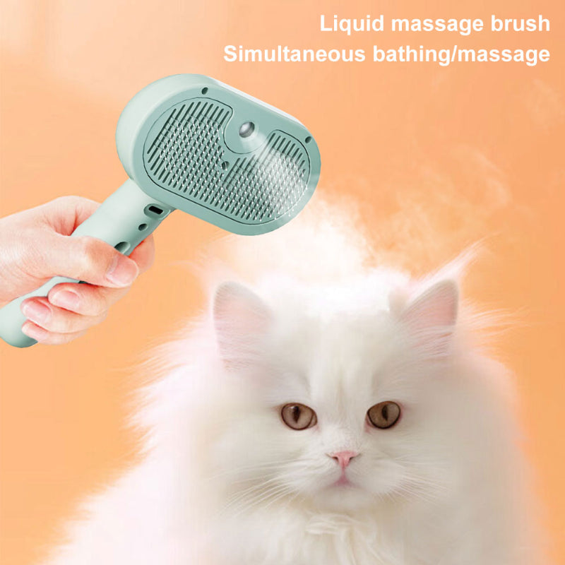 FurEase Self-Cleaning Pet Brush