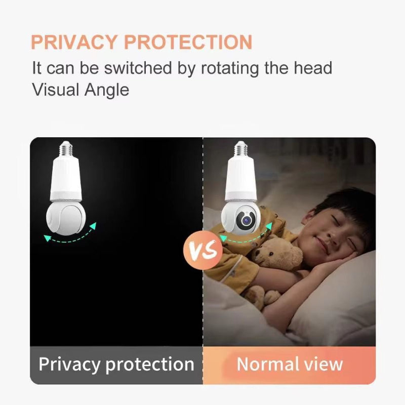 360° Smart Security Camera Bulb