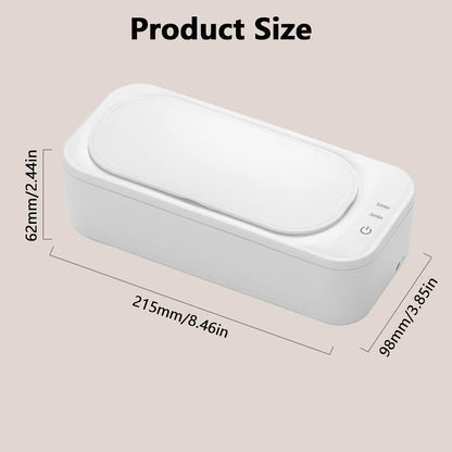 Ultrasonic Cleaning Device for Home of Glasses, Jewelry, Watches, etc.