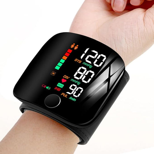 Wrist Blood Pressure Monitor with Memory Function