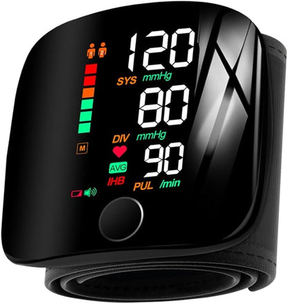 Wrist Blood Pressure Monitor with Memory Function