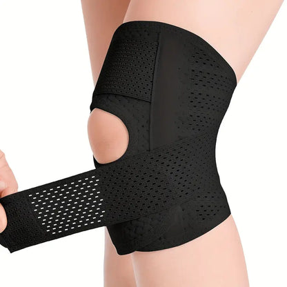 Knee Patellar Pad with Adjustable Compression