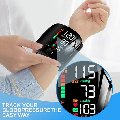 Wrist Blood Pressure Monitor with Memory Function