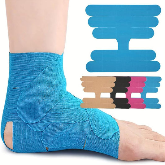 Ankle Kinesiology Tape, Original Cotton Elastic Premium Athletic Tape for Ankle