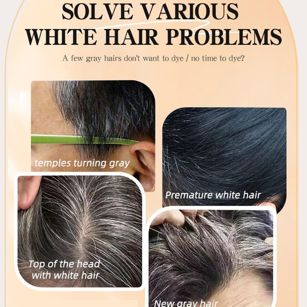 Hair Color Stick Cover White Hair Fast, Dyeing Long Lasting