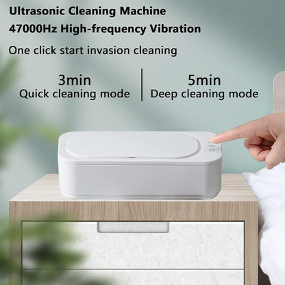 Ultrasonic Cleaning Device for Home of Glasses, Jewelry, Watches, etc.