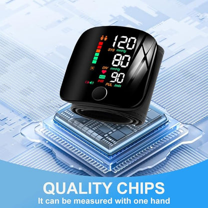 Wrist Blood Pressure Monitor with Memory Function