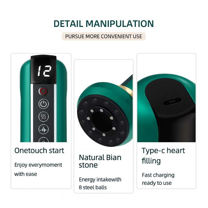 Smart Anti-Cellulite Body Massager with Heat & Vibration