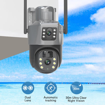 4MP 4G Outdoor Wireless Solar Camera with Solar Panel and Audio