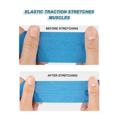 Ankle Kinesiology Tape, Original Cotton Elastic Premium Athletic Tape for Ankle