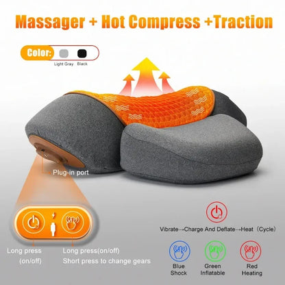 Heated Shiatsu Massage Pillow