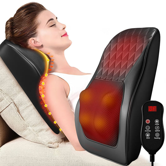 Heated Shiatsu Back Massager Cushion