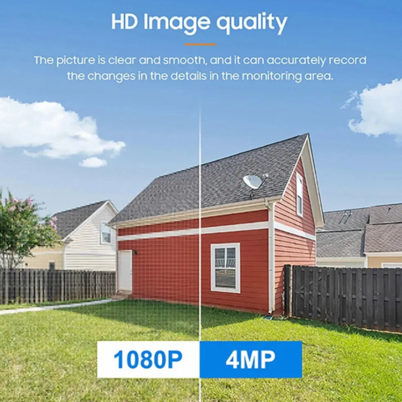 4MP 4G Outdoor Wireless Solar Camera with Solar Panel and Audio