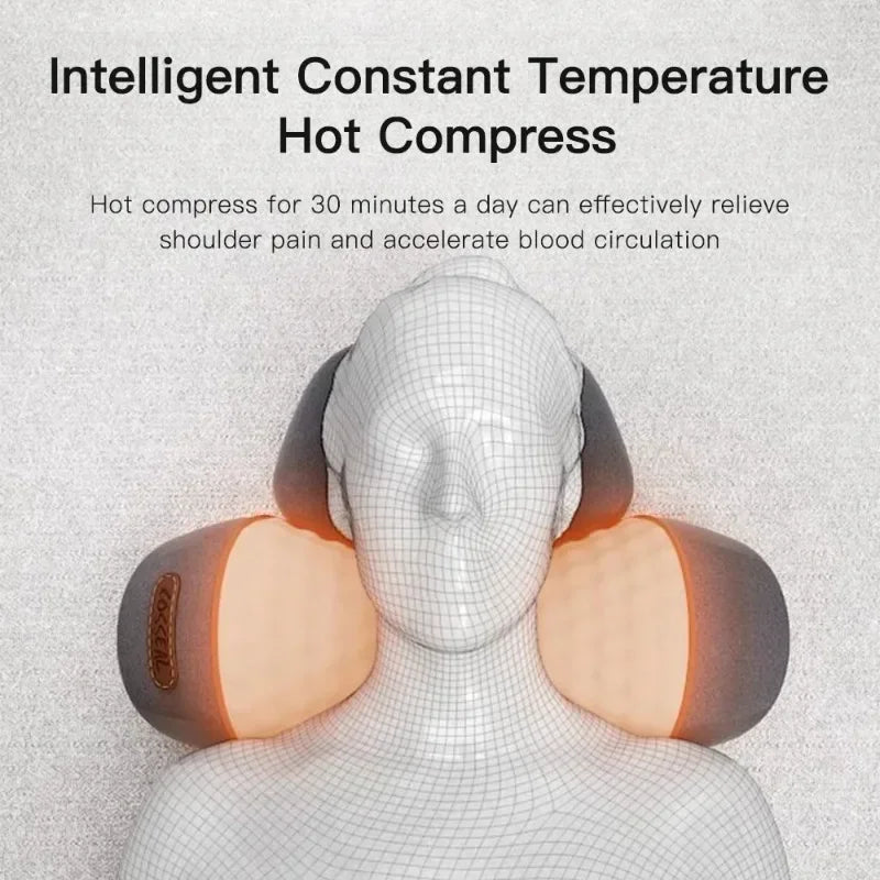 Heated Shiatsu Massage Pillow
