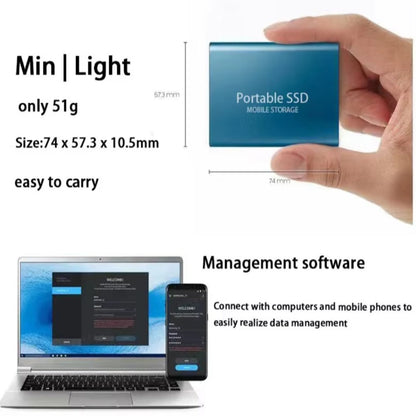 1-4TB-Portable Mini High-Speed External SSD Hard Disk