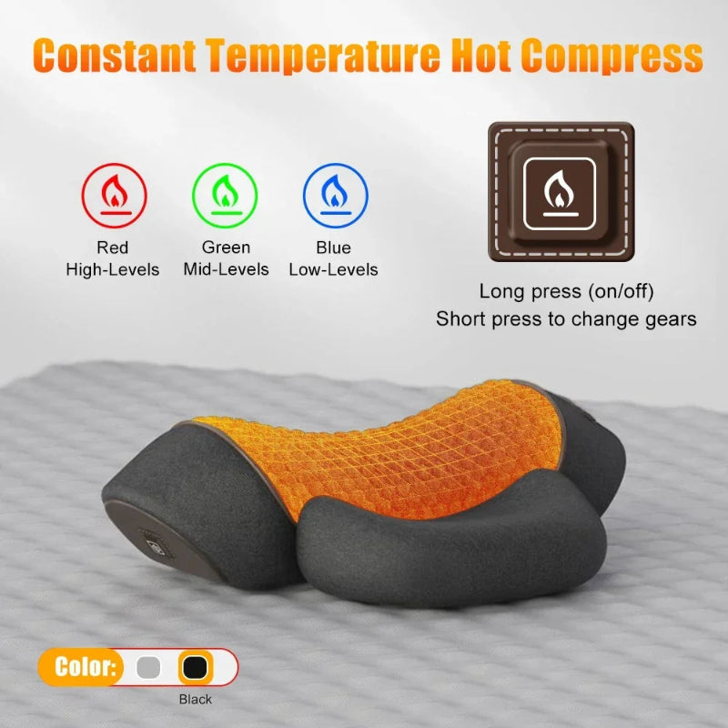 Heated Shiatsu Massage Pillow