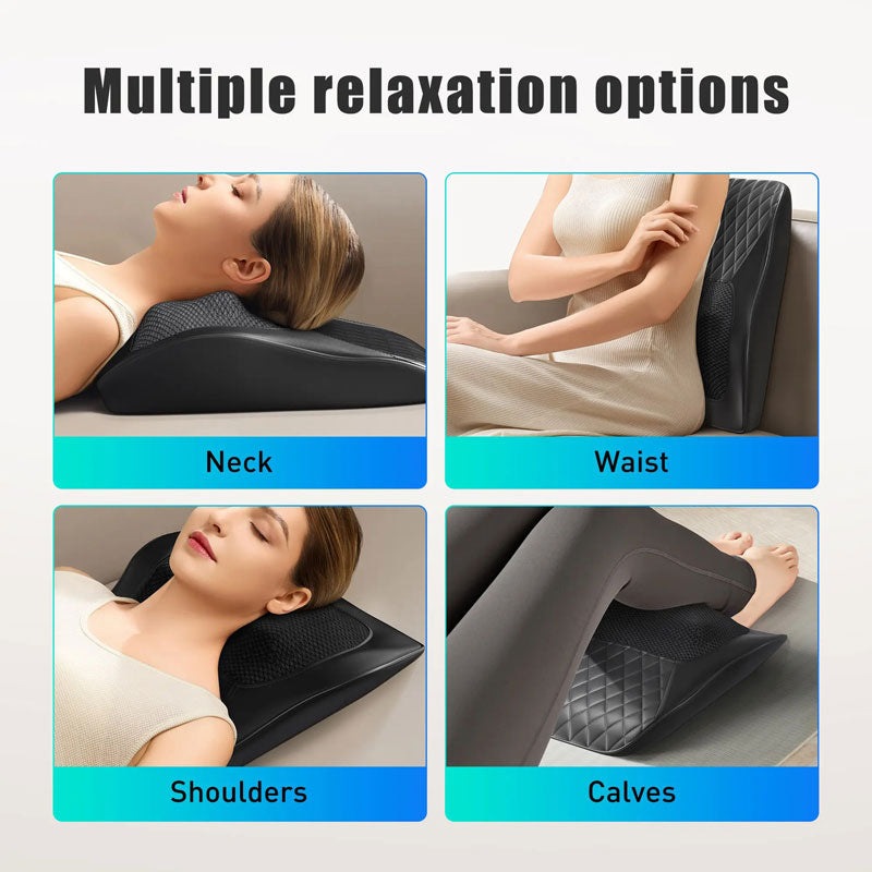 Heated Shiatsu Back Massager Cushion