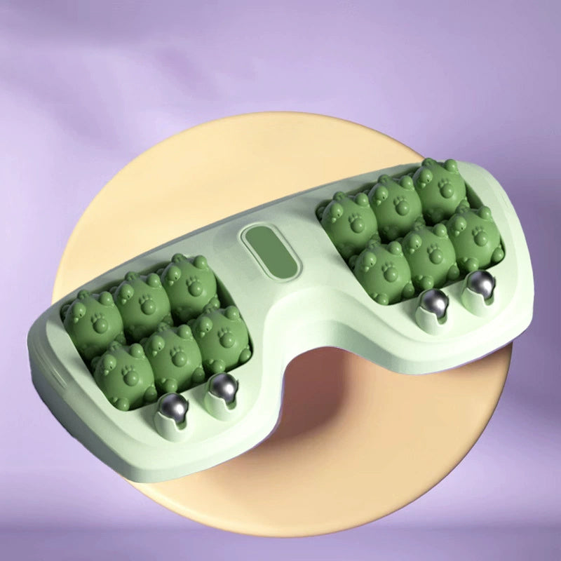 Dual-Mode Foot Massage Roller with Acupressure
