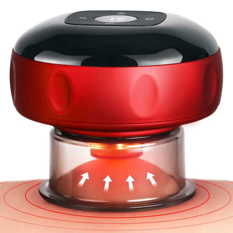 Electric Cupping Massager with Heat & Vibration