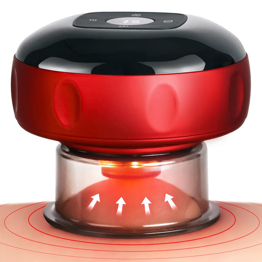 Electric Cupping Massager with Heat & Vibration