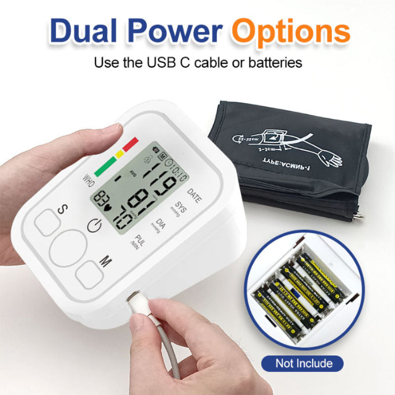 Professional Portable Blood Pressure Monitor
