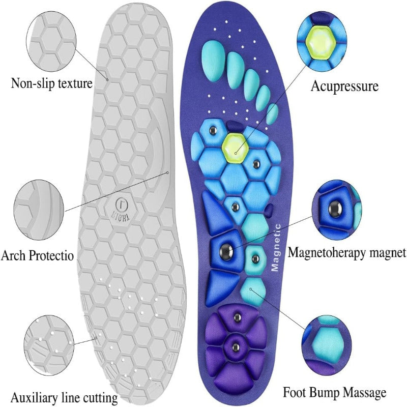 Acupressure Magnetic Therapy Insoles