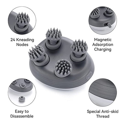 HeadEase 360: Smart Scalp Massager