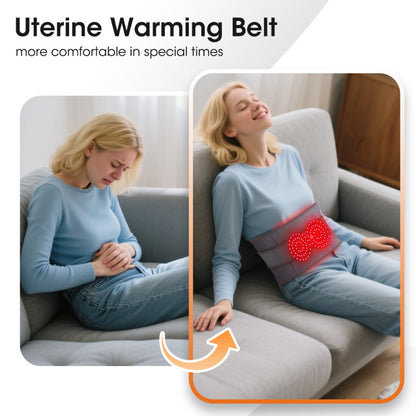 Heated Lumbar Support Belt with Vibration