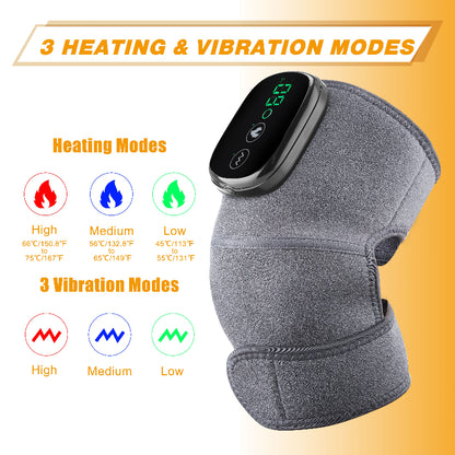 Heated Knee Massager with Vibration