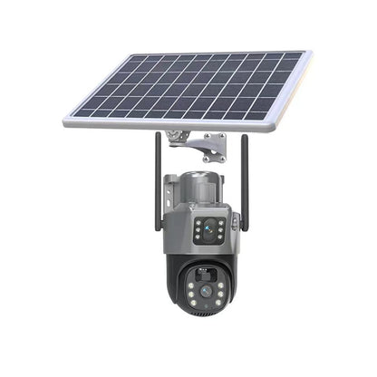 4MP 4G Outdoor Wireless Solar Camera with Solar Panel and Audio