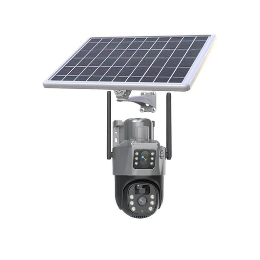 4MP 4G Outdoor Wireless Solar Camera with Solar Panel and Audio