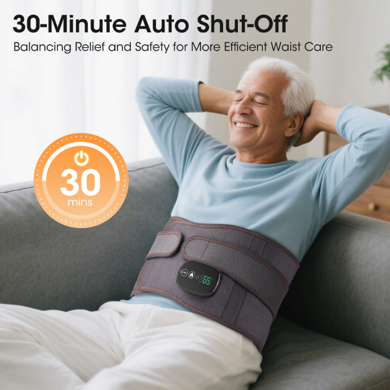 Heated Lumbar Support Belt with Vibration