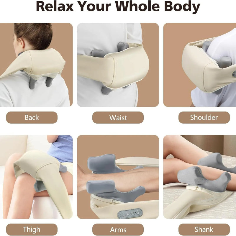 Neck & Shoulder Shiatsu Massager with Heat