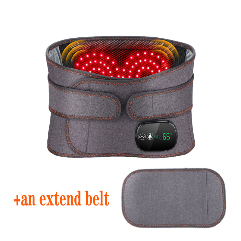 Heated Lumbar Support Belt with Vibration