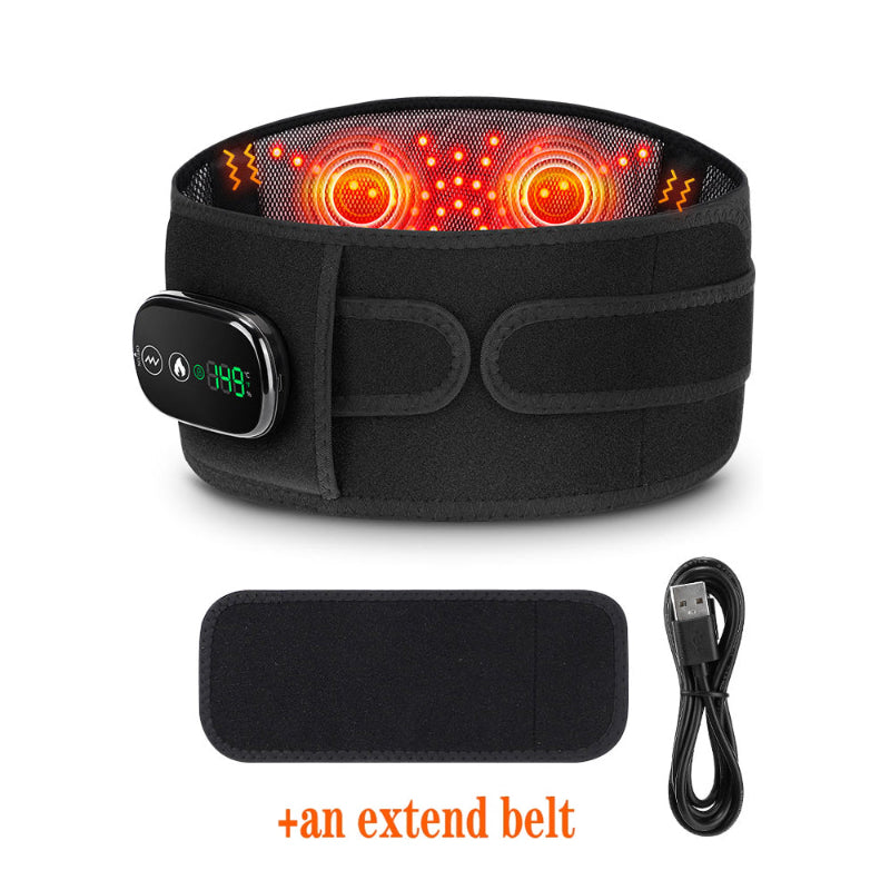 Heated Lumbar Support Belt with Vibration