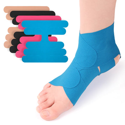 Ankle Kinesiology Tape, Original Cotton Elastic Premium Athletic Tape for Ankle