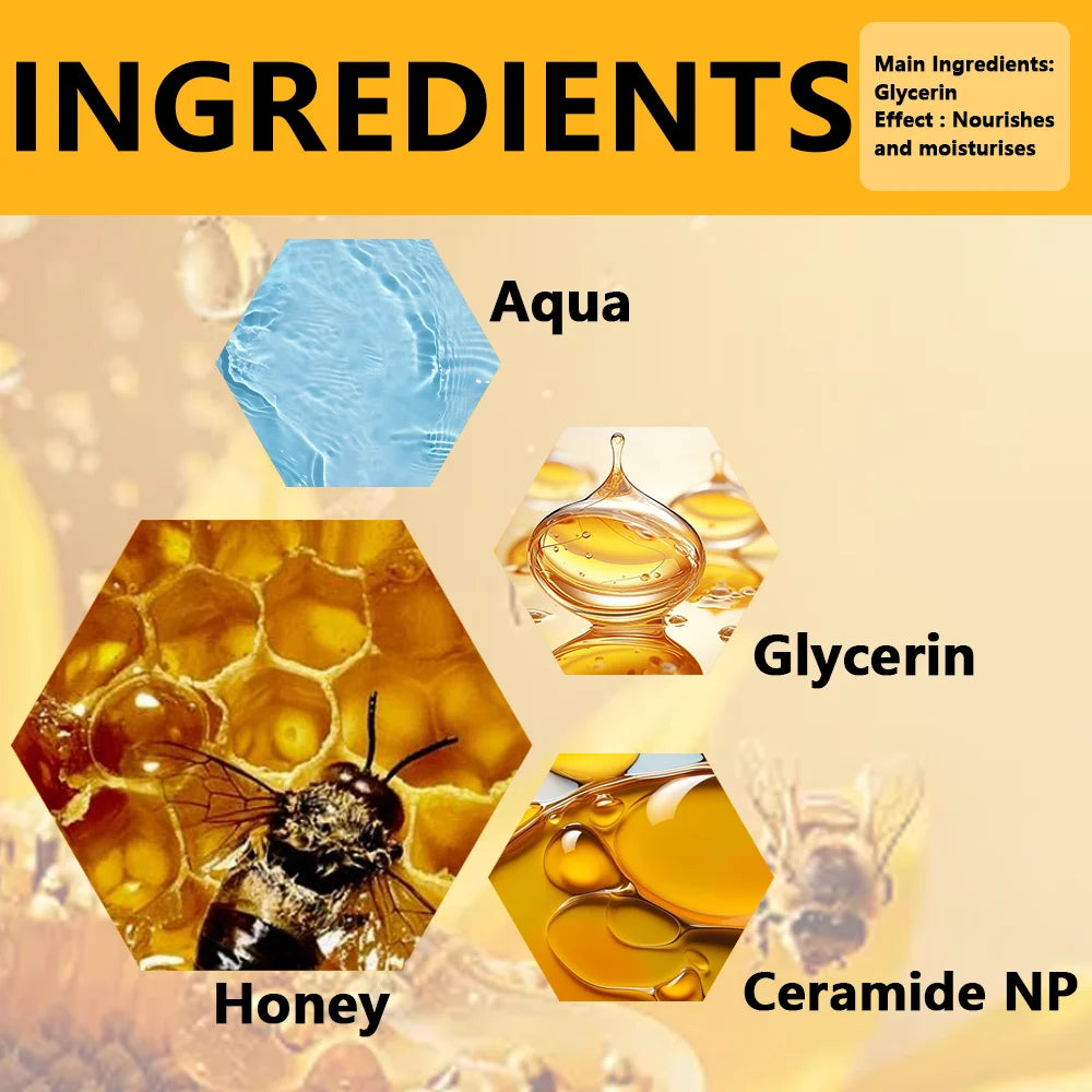 Black Honey Cream Wrinkle Remover With Moisturizing Repair Skin Care