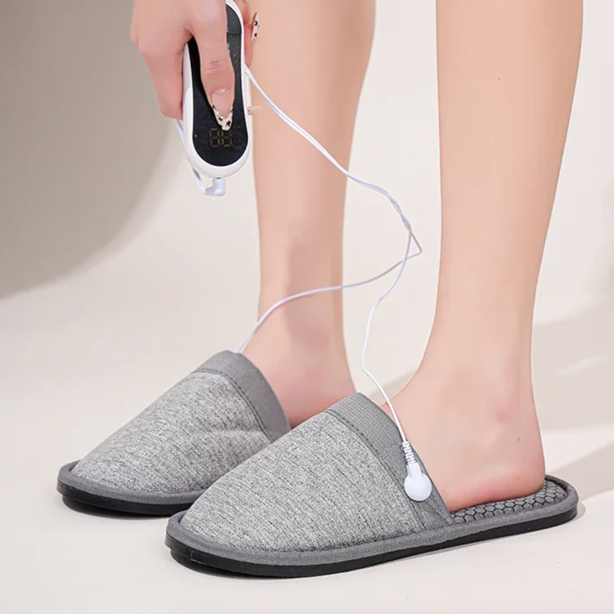 EMS Massage Slippers Electrotherapy Foot Massager
