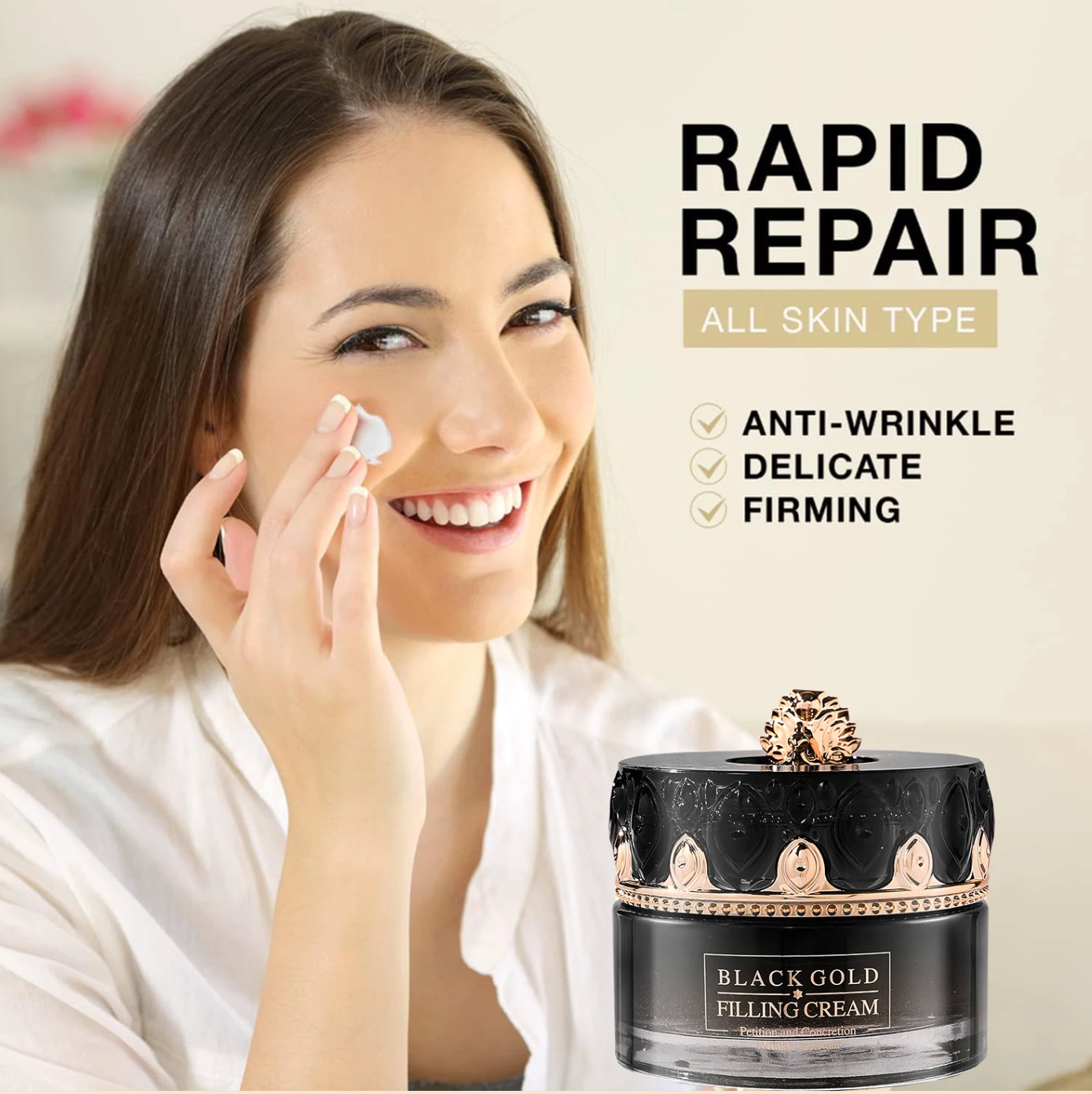 Anti-Wrinkle Face Cream Remove Facial Fine Lines Neck Wrinkles Firming Moisturizing Brightening