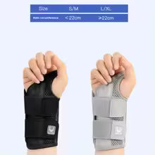 1PC Flexible Splint Wrist Thumb Support Brace for Tendonitis Arthritis Breathable Thumb Protector Guard Fits Right and Left Hand