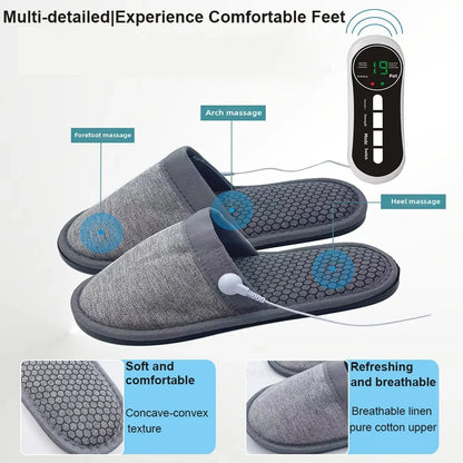 EMS Massage Slippers Electrotherapy Foot Massager