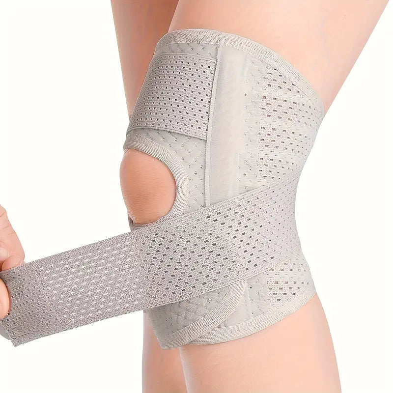 Knee Patellar Pad with Adjustable Compression
