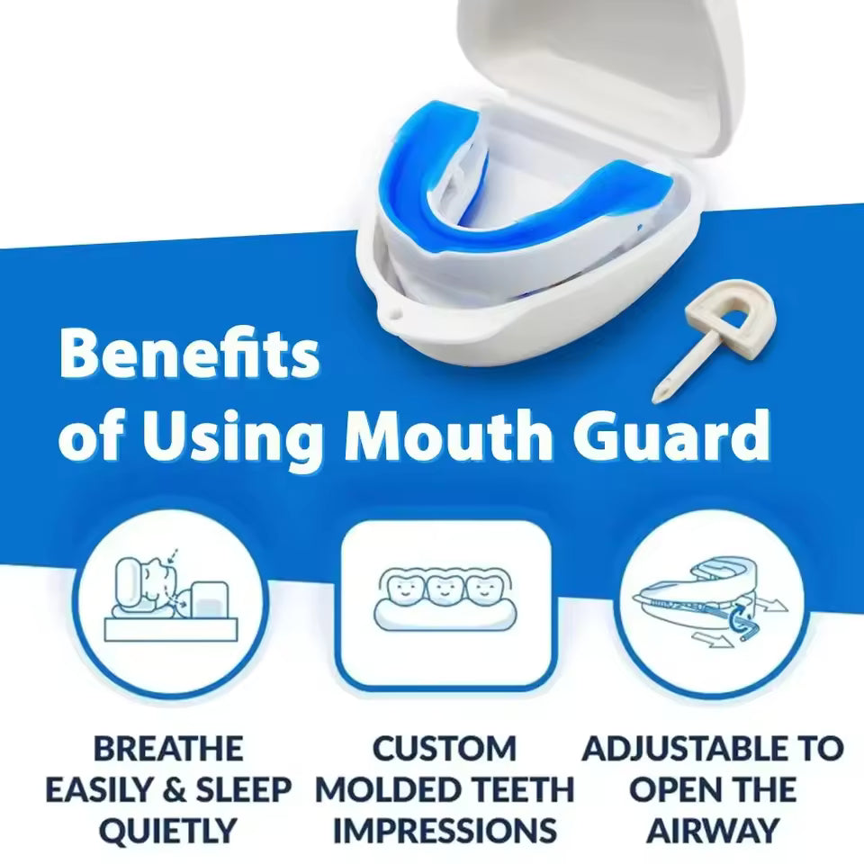 Mouthpiece Anti Snore Mouth Guard Silicone Anti Snoring